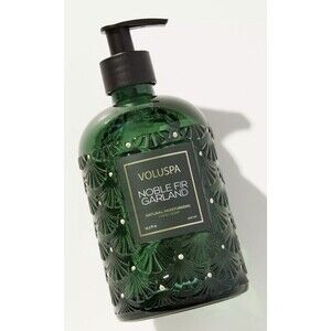 VOLUSPA Noble Fir Garland Hand Soap Brand New w Tag 12.7oz Beautiful Bottle